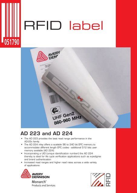 avery dennison rfid tags